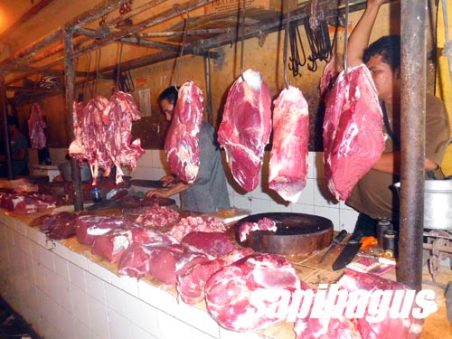 daging sapi pasar ciracas