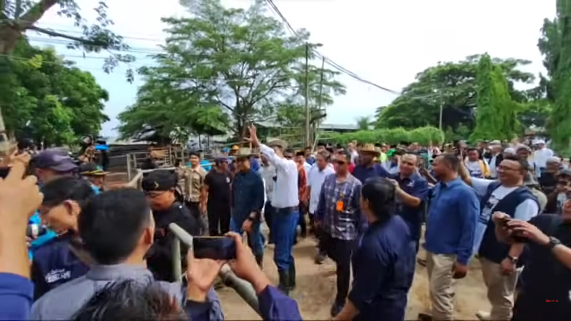 Anies Baswedan Kunjungi Peternakan Indo Prima Beef